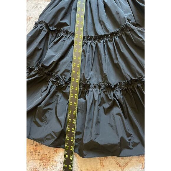 Hunter Bell Fleur Mini Black Dress in Onyx Size S Velvet Straps NWT - Picture 9 of 10